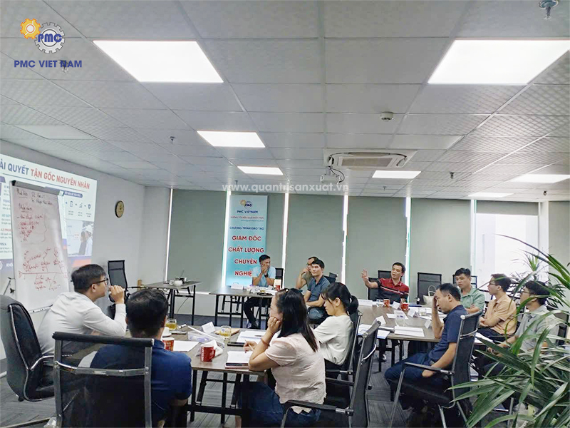 CÁC HỌC VIÊN GIÁM ĐỐC CHẤT LƯỢNG K21 VỚI MỤC TIÊU QUẢN TRỊ RỦI RO TRONG VẬN HÀNH HTCL VÀ ĐẢM BẢO CHẤT LƯỢNG SẢN PHẨM