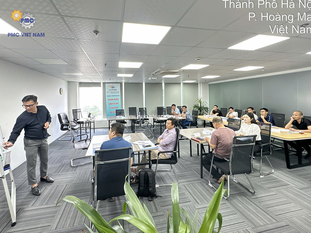 KHÓA ĐÀO TẠO TỔ CHỨC SẢN XUẤT HIỆU QUẢ - GIẢM CHI PHÍ SẢN XUẤT 09.2026 TẠI PMC HÀ NỘI